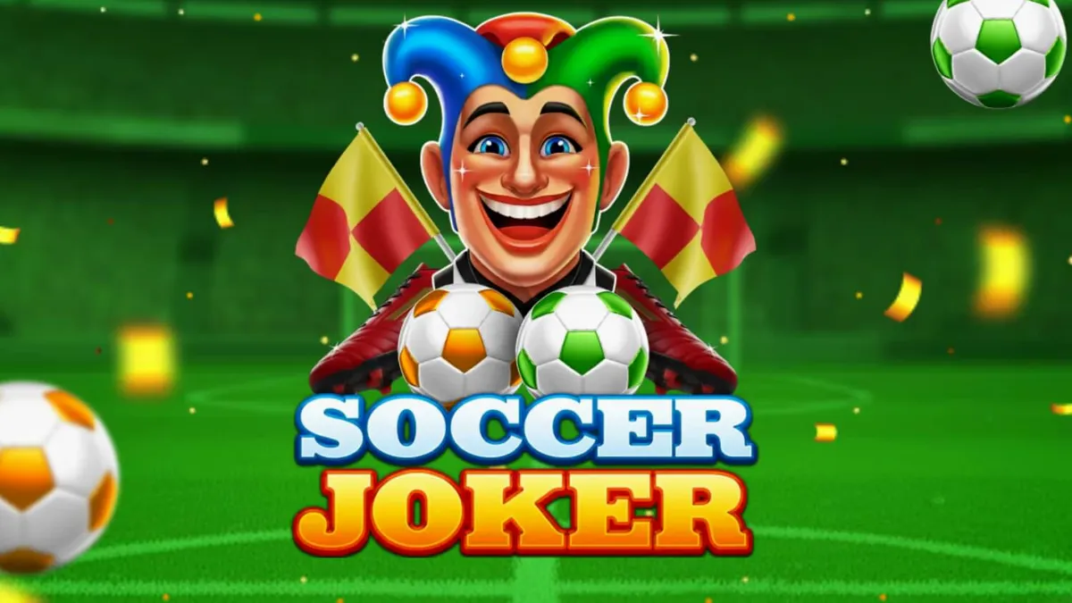Interface do jogo Soccer Joker em um smartphone